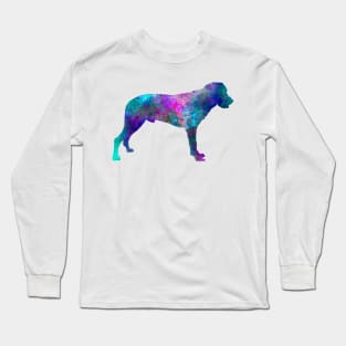 Majorca Shepherd Dog in watercolor Long Sleeve T-Shirt